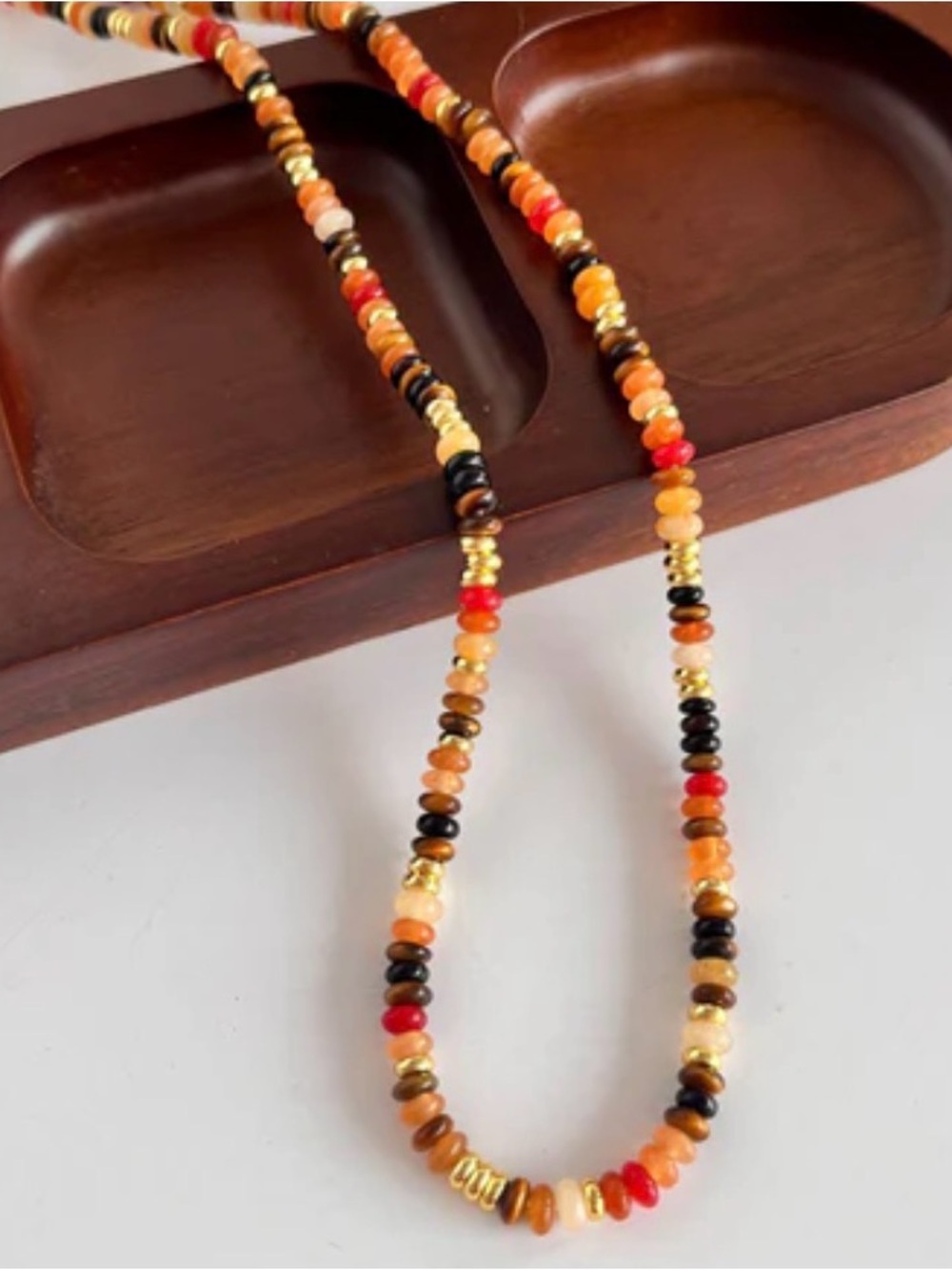 Handcrafted Multicolor Beaded Necklace - Women Jewelry